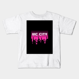 Retro Vic City Kids T-Shirt